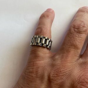 Stainless ring size 7.5